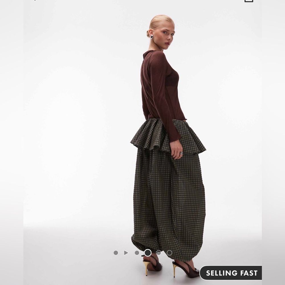 Gingham Pants - image 3